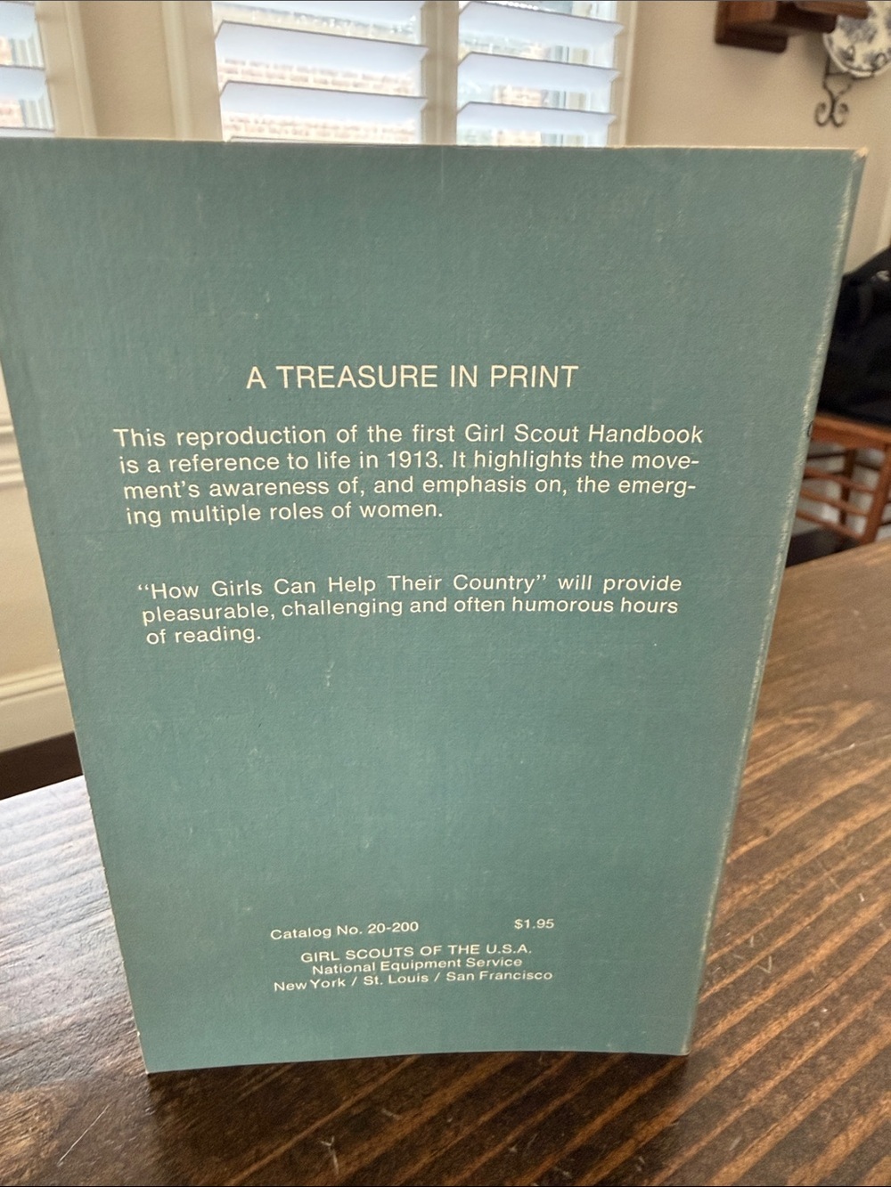 How Girls Can Help Their Country — Light Blue Facsimile Handbook - Picture 2 of 5